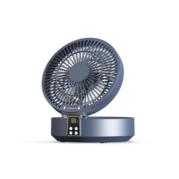 Remote Control Portable Rechargeable Ceiling Usb Electric Folding Fan Night Light Air Cooler Home-appliance Home - Image 9