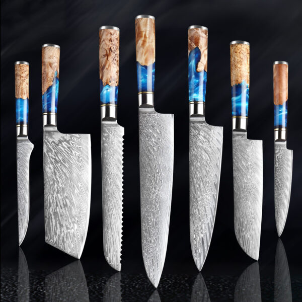 Kitchen Knife Set Chef's Knife Meat Chopping Knife ((ONLY TO USA))