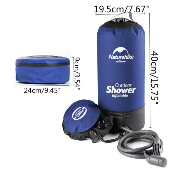 Outdoor Shower Bag Camping Folding Shower - Image 2