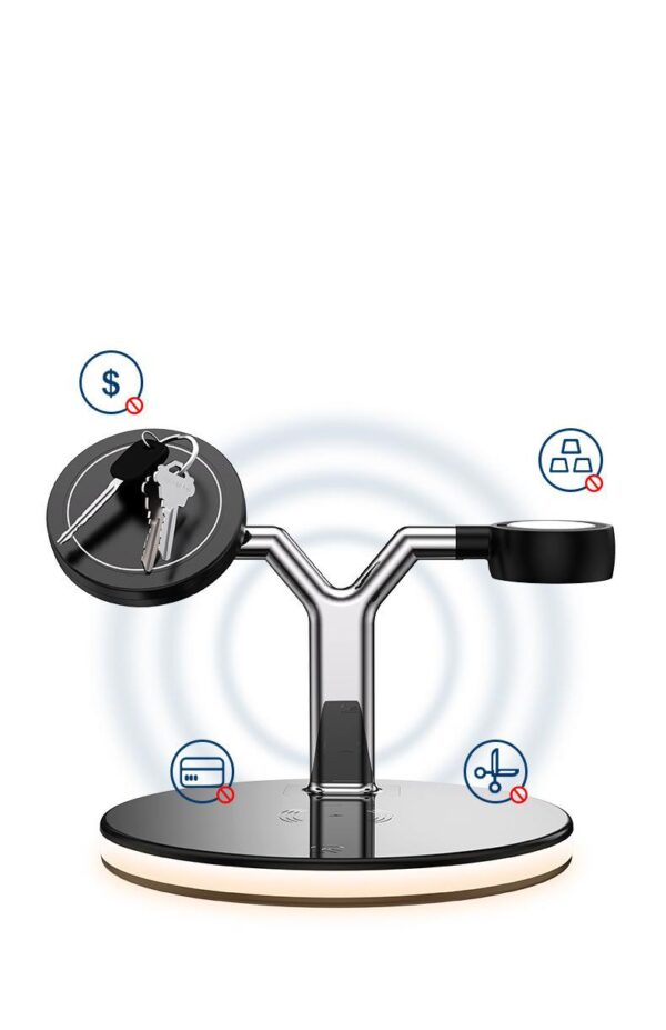 Compatible with Apple, 3 In 1 Magnetic Wireless Charger 15W Fast Charging Station For Magsafe Chargers - Image 5