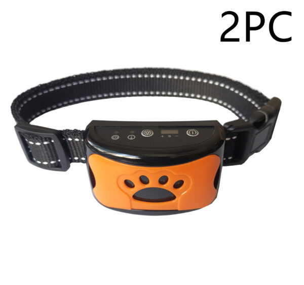 Dog Training Collar Waterproof Electric Pet Remote Control Rechargeable Dogs Trainer Bark Arrester With Shock Vibration Sound - Image 2