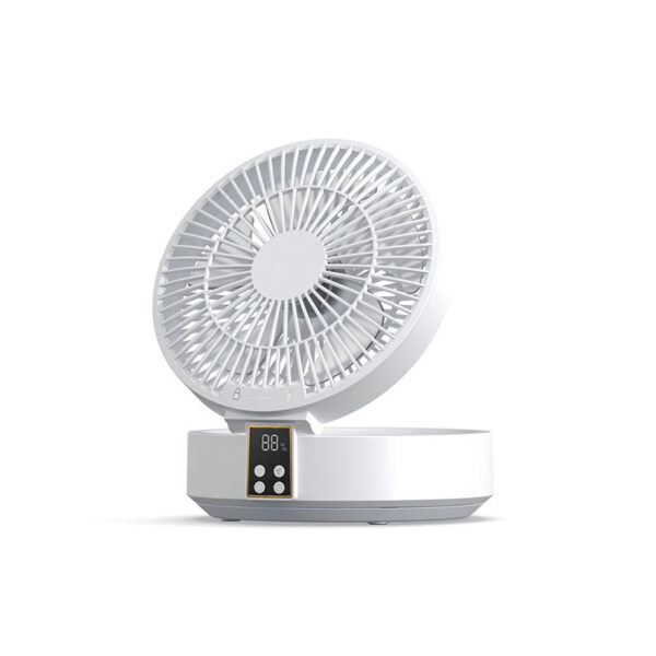 Remote Control Portable Rechargeable Ceiling Usb Electric Folding Fan Night Light Air Cooler Home-appliance Home - Image 4