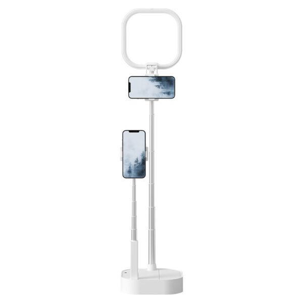 Mobile Phone Holder Retractable Wireless Live Broadcast Stand With Wireless Dimmable LED Beauty Fill Light - Image 2