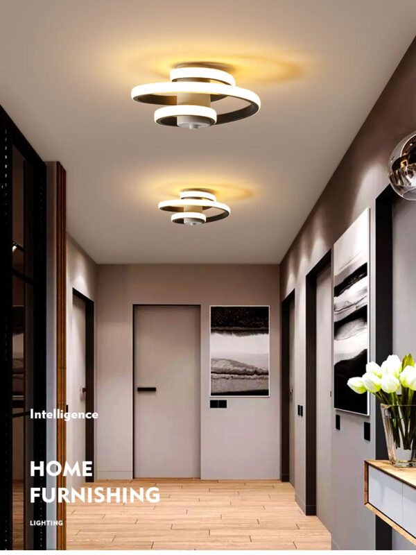 Simple and modern metal led lighting ceiling light - Image 3