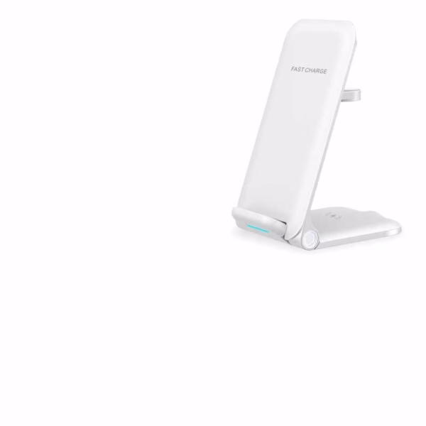Desktop Vertical Multifunctional Three-in-one Wireless Charger - Image 2