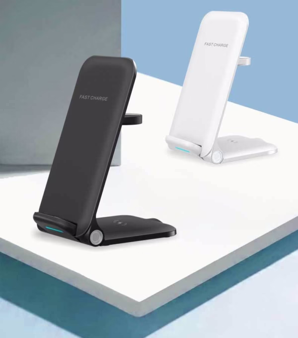 Desktop Vertical Multifunctional Three-in-one Wireless Charger - Image 6